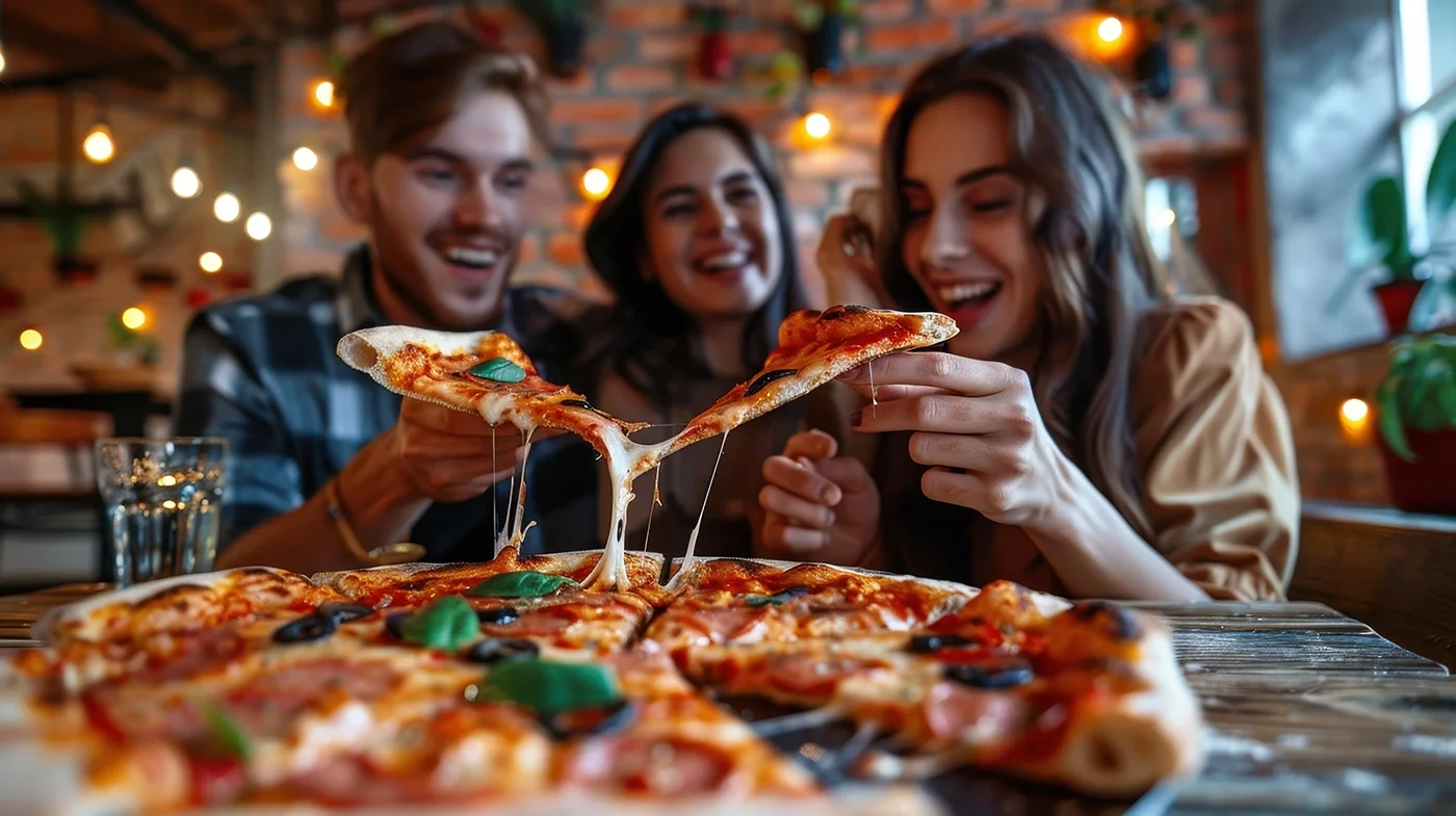 Pizza im Freizeit Center Janssen